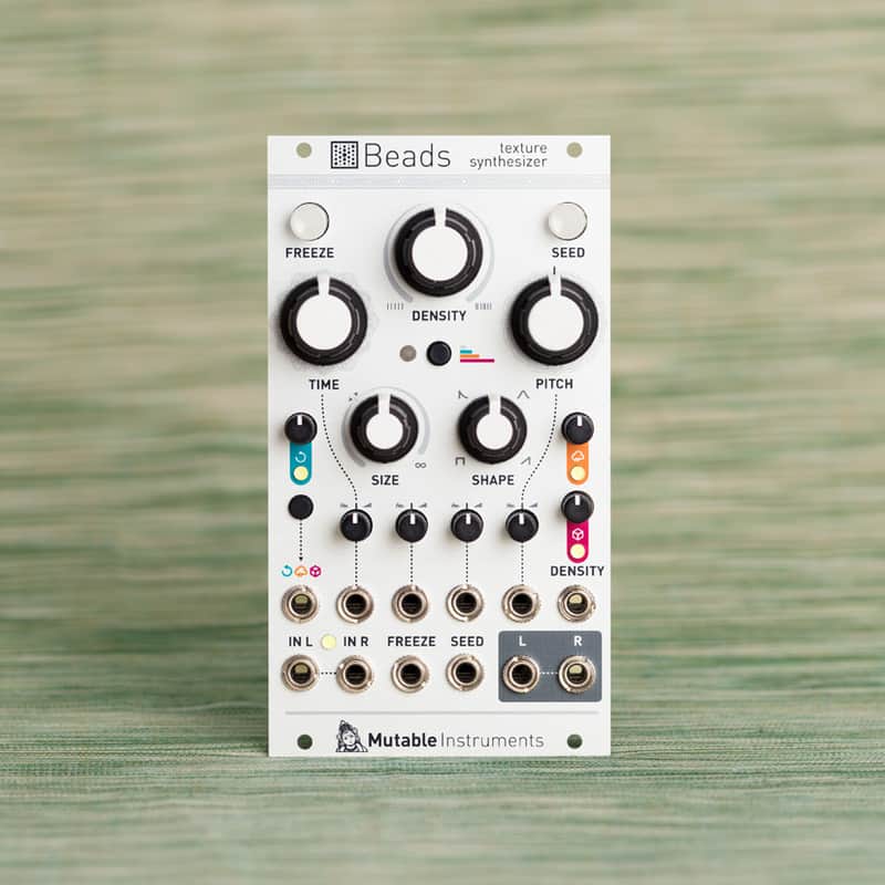 Mutable Instruments Beads Texture Synthesizer module image 1
