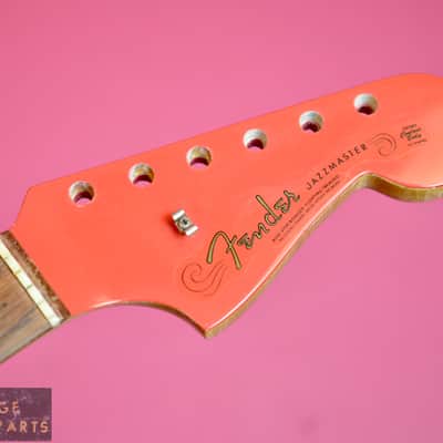 Vintage 1963 PRE-CBS Fender Jazzmaster Project Neck - Killer Tone Wood - Clay Dot Brazilian Board! image 3