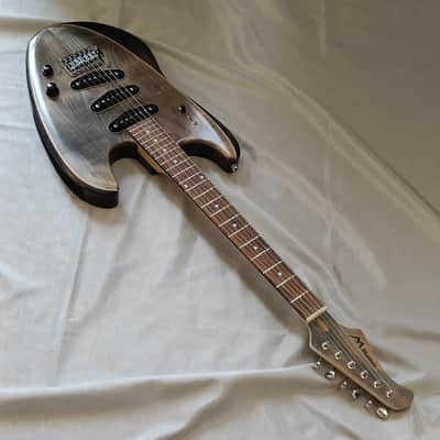 Mattrix Session Guitars "Moose" - Transparent Black image 6