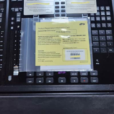 AVID S6 M10 16-5 Control Surface with room for expansion image 9