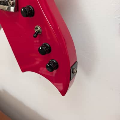 BC Rich Bich NJ 1984 Ferrari Red w/ Original Case image 6