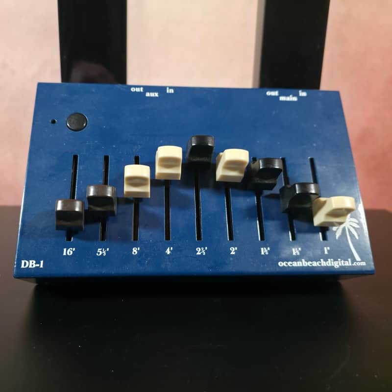 Ocean Beach Digital DB-1 MIDI Drawbar Controller (Blue) image 1