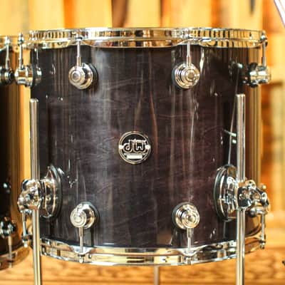 DW Performance Ebony Stain 6pc Drum Set - 18x22, 7x8, 8x10, 9x12, 12x14, 14x16 image 7
