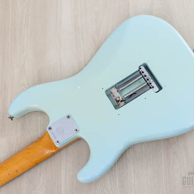 1966 Fender Stratocaster Vintage Electric Guitar Sonic Blue w/ Case image 15