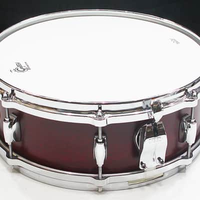 Gretsch USA Custom 5" x 14" 8-Lug Snare Drum w/ VIDEO! Satin Rosewood Double 45 Edges image 2