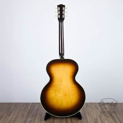 Gibson J 185 Original Acoustic Electric Guitar Vintage Sunburst image 4