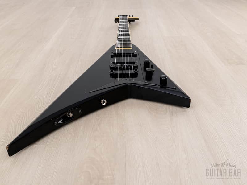 2006 Jackson Stars Randy Rhoads RR-J2BE Flying V Black w/ EMG | Reverb