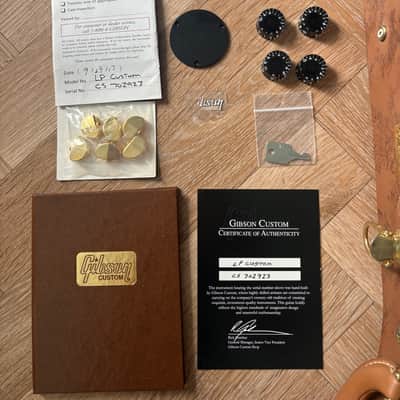 Gibson Les Paul Custom , Ltd edition 2017 - Cartridge Brass image 13
