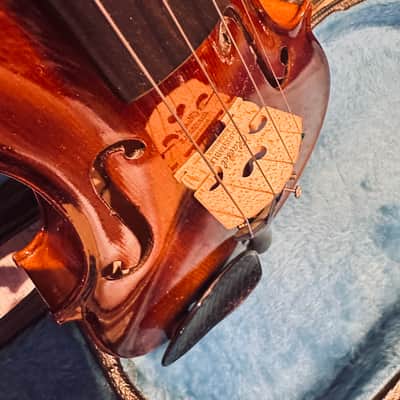 Josef Lorenz Luby (Schonbach) 4/4 Violin – Czechoslovakia w/ Case & Bow image 20