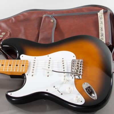 1992 Fender Left-Handed MIJ Japan ’57 Reissue Stratocaster ST57-65L 2-Color Sunburst image 1