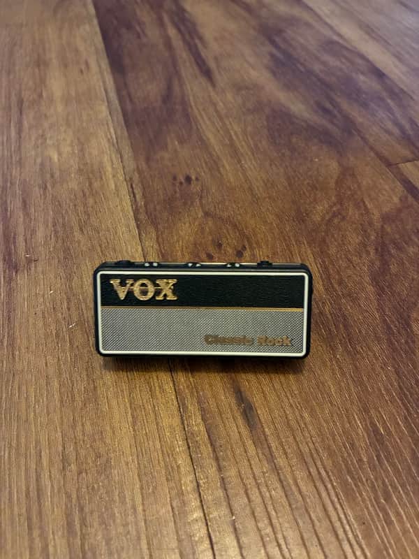 Vox amPlug Classic Rock Battery-Powered Guitar Headphone Amplifier 2007 - 2014 - Black / Blue Diamond image 1