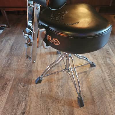 Tama HT741 1st Chair Ergo-Rider Quartet Drum Throne with Backrest 2010s - Black/Chrome image 5