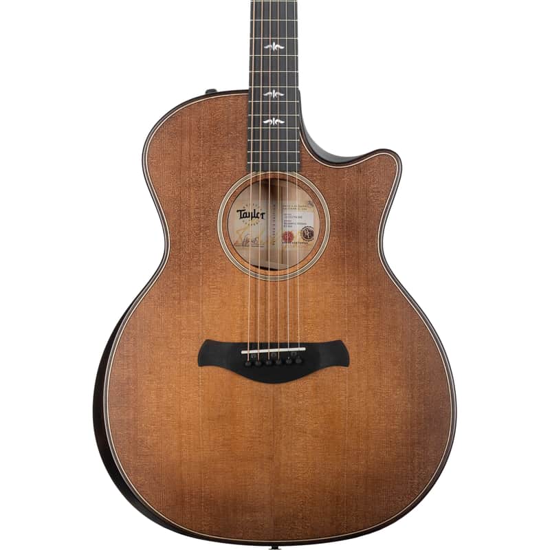 Taylor 614ce Builder’s Edition Acoustic Electric Guitar - Wild Honey Burst image 1
