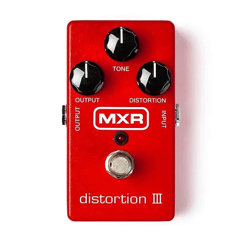 New Old Stock MXR M115 Distortion III 2004 - Present - Red image 1