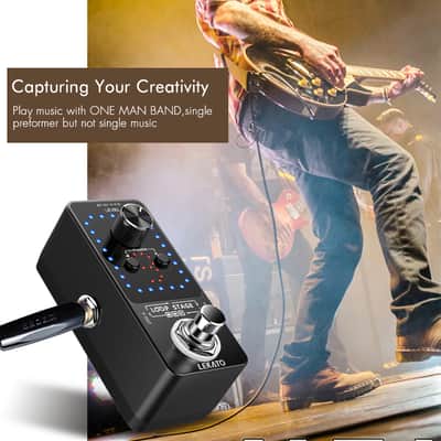 Looper Guitar Pedal with Tuner – 9 Loops, 40-Minute Recording & Unlimited Overdubs image 8