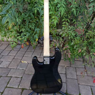 Pairadice Musician’s Supply Co. Black PJ Bass Guitar image 3