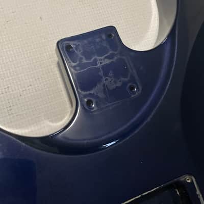 2006 Made in Japan Jackson DK2 Dinky Candy Blue Guitar Body Floyd Ready image 14
