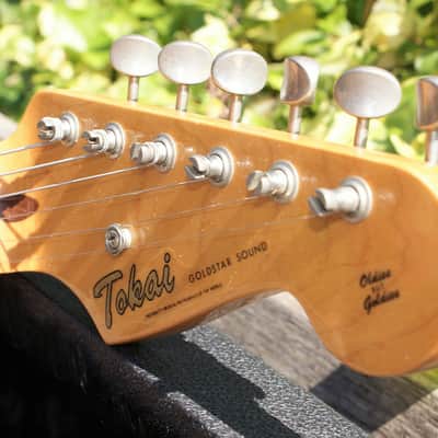 1984 Tokai Goldstar Sound Strat '54 Burst' & Case image 3