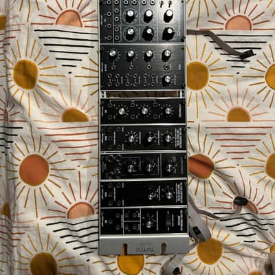Behringer Moog Modular - Multiple modules and rack - with boxes image 1