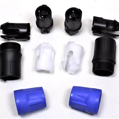 (2) Two Original NEUTRIK NL4FC 4-POLE SPEAKON Cable Mount Speaker Connector image 5