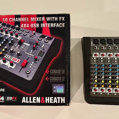 Allen & Heath ZEDi-10FX Compact 10-Input Hybrid Mixer/USB Interface with Effects 2016 - Present - Black image 5