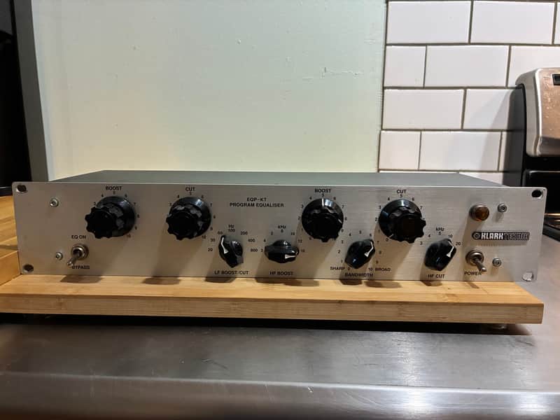 Klark Teknik EQP-KT Classic Tube Equalizer 2017 - 2019 - Silver image 1