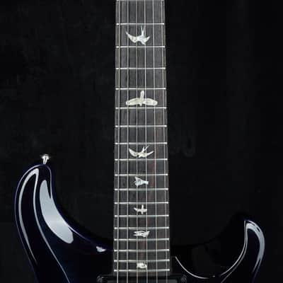 Preowned 2017 PRS Custom 24 - Dark Blue Smokeburst w/ Stained Binding image 7