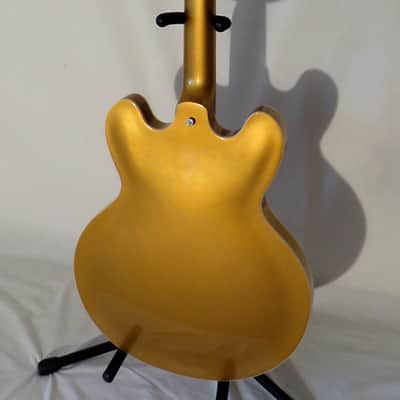 Gibson ES-335 Dot Plain Top 2013 Gold Unplayed image 6