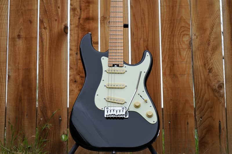 Schecter DIAMOND SERIES Nick Johnston Traditional Atomic Ink 6-String Electric Guitar image 1