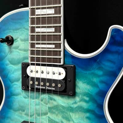Dean - Select - Thoroughbred - Quilted Maple - Ocean Burst - Seymour Duncan SH5/APH1 Pickups - Discontinued, Call for Best Price !!! image 3
