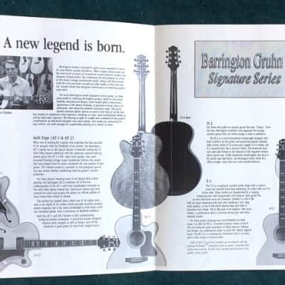Barrington/ Gruhn Signature Series AT-1 1980s - Blonde image 14