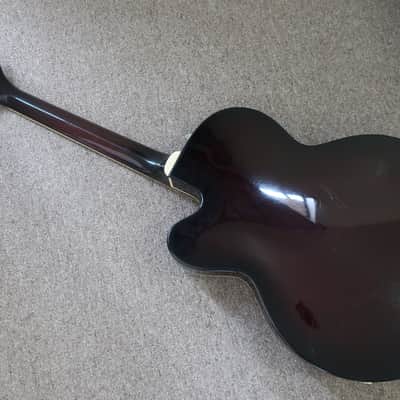 Vintage 1998 Gretsch Tennessee Rose G6119-1962FT Walnut w/ FilterTron Pickups, Bigsby & Case Very Dark Stain Near Black! image 10