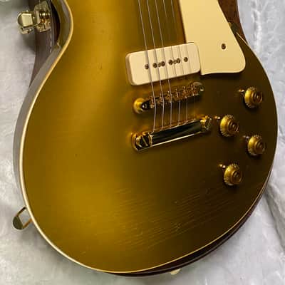 Immagine NEW! Gibson Custom 1956 Les Paul Standard Reissue Electric Guitar - All Gold, Light Aged 2026 Limited Edition Collection - Authorized Dealer - In-Stock! - 8.95bs - G07597 - 7