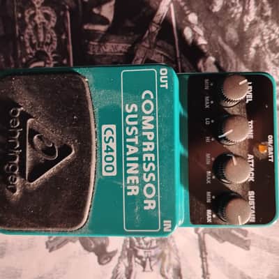 Behringer CS400 Compressor Sustainer Pedal 2010s - Standard image 2