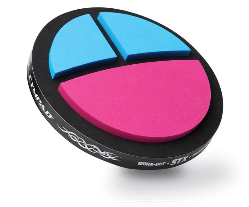 Cympad STX 7" Tri-Zone Warm Up, Work Out Drummers Practice Pad image 1