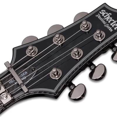 Schecter Hellraiser Hybrid C-1 FR S Trans Black Burst image 10