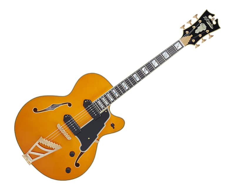 D'Angelico Excel 59 Electric Guitar - Vintage Natural - Open Box image 1