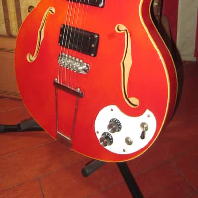 1967 Mosrite Celebrity III Red Plays Great Sounds Killer! image 1