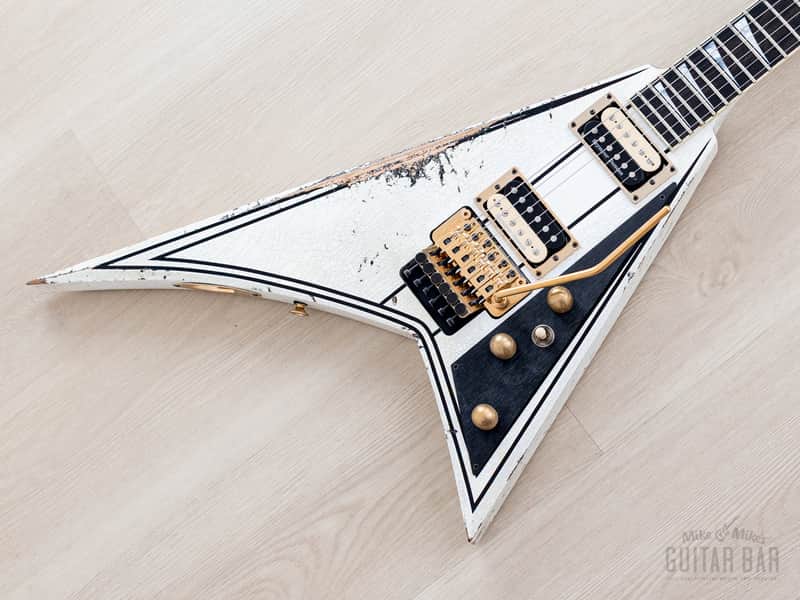 2025 Jackson USA Custom Shop Special Edition Randy Rhoads RR-2H FR Snow White Heavy Relic, Mint w/ Case, Tags image 1