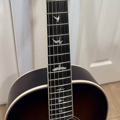 2021 PRS SE P20E Tonare Parlor Acoustic-Electric – Tobacco Sunburst – E34062 image 4