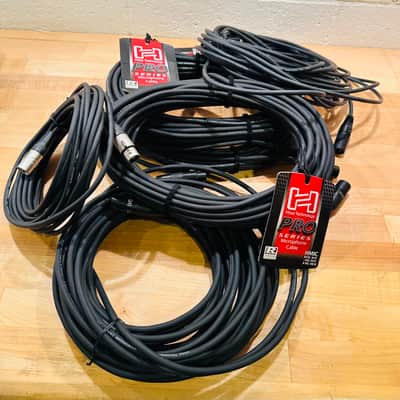 Hosa Professional XLR mic PA cables - 4x 50’ cables + bonus free 3x 25’ cables - never used image 1