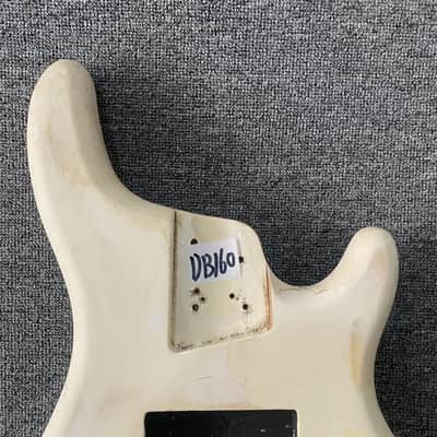 White 5 String Bass DIY Project Body image 4