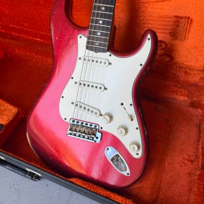 Fender Stratocaster Relic 2007 - Candy Apple Red Metallic image 1