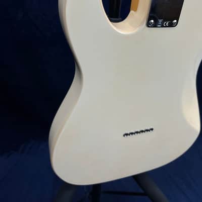 Fender Chris Shiflett Telecaster Deluxe in Arctic White Pre-owned with Case image 12