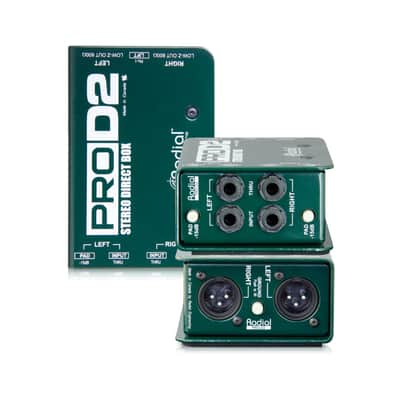 Radial ProD2 Stereo Passive DI Box image 1