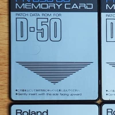 Roland PN-D50-00 ROM Memory Card for D-50 Synthesizer Factory sounds