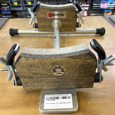Danmar TKR1035 Walnut Floor Tom/Kick Drum Riser image 3