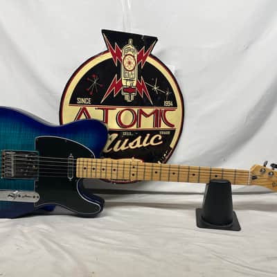 Fender Limited Edition Player Telecaster Plus Top Electric Guitar MIM - Made in Mexico - Blue Burst image 1