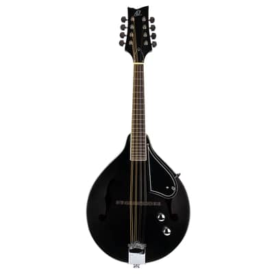 Ortega RMAE40SBK A-Style Series Spruce Top Maple Neck 8-String Mandolin w/Gig Bag image 4