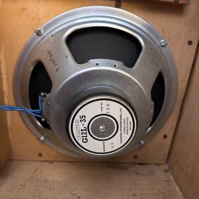 Vintage 1970s Marshall 4x12 Checkerboard 1960 Amplifier Speaker Cabinet G12L-35 image 17